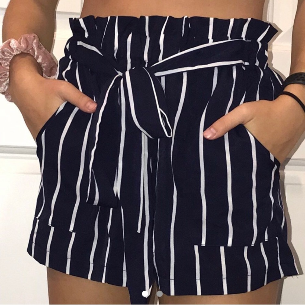 Stripped shorts.